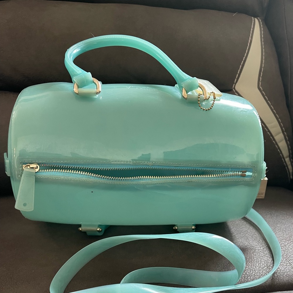 Teal Furla Candy Bag